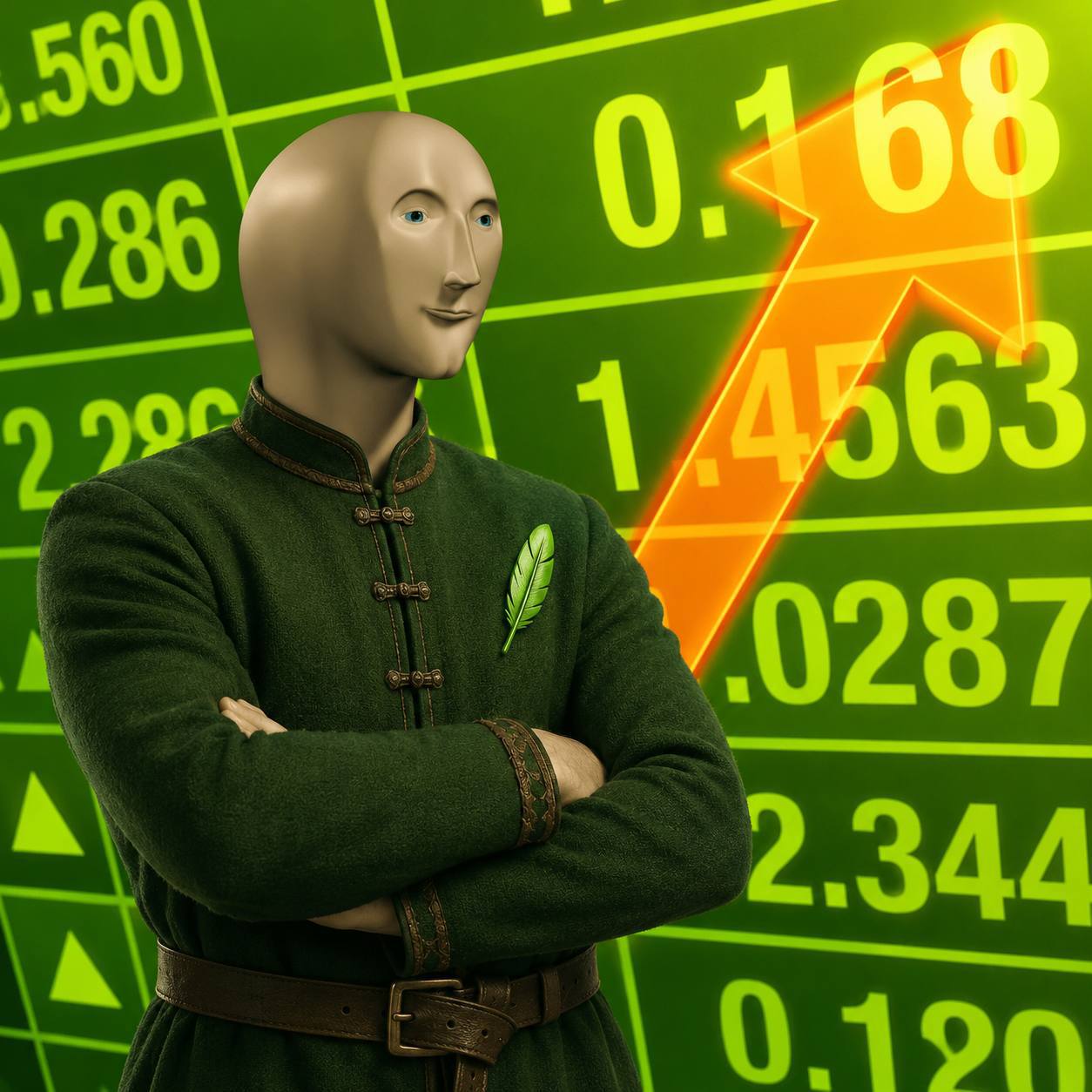 Member of the order in the Green Fit